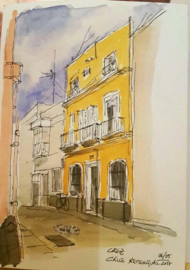 Caleta Beach Cadiz Exterior photo